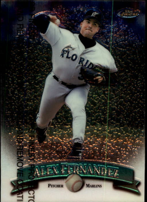 1998 Finest #56 Alex Fernandez