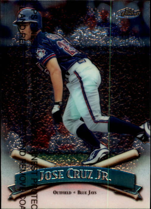 1998 Finest #65 Jose Cruz Jr.