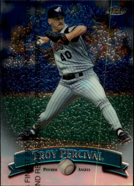 1998 Finest #66 Troy Percival - NM-MT