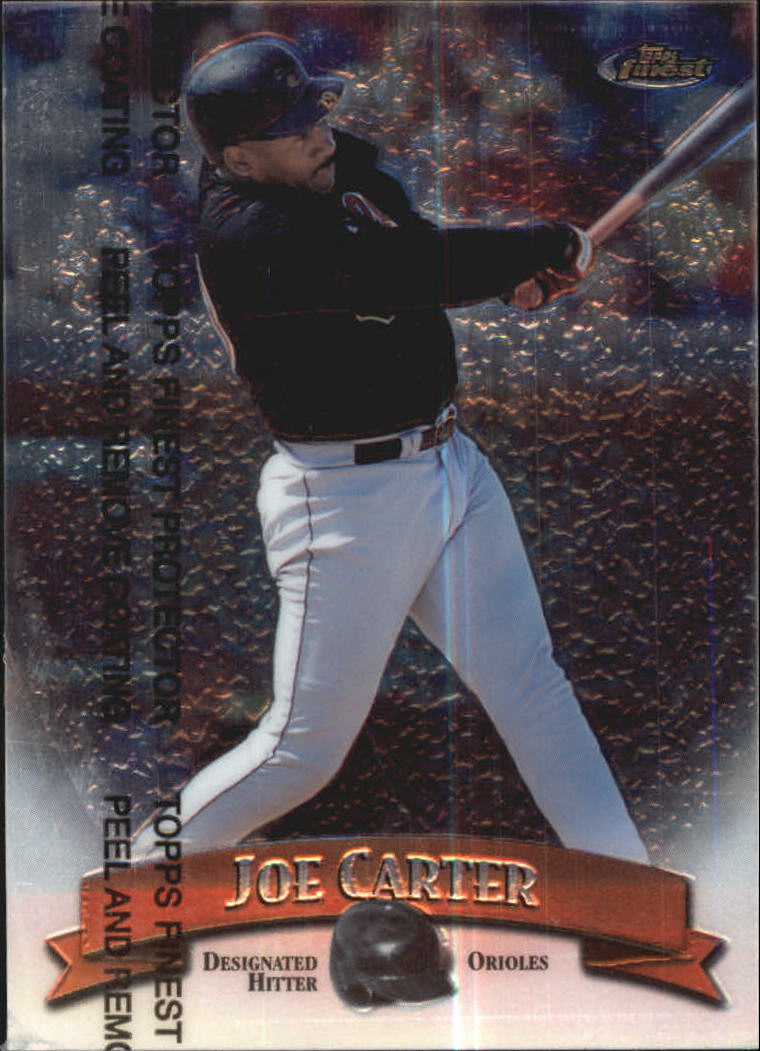 1998 Finest #166 Joe Carter
