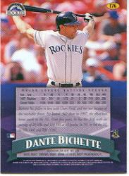 1998 Finest #176 Dante Bichette back image