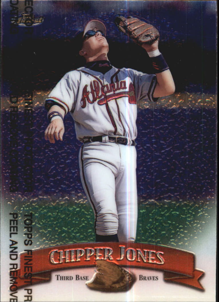 1998 Finest #242 Chipper Jones