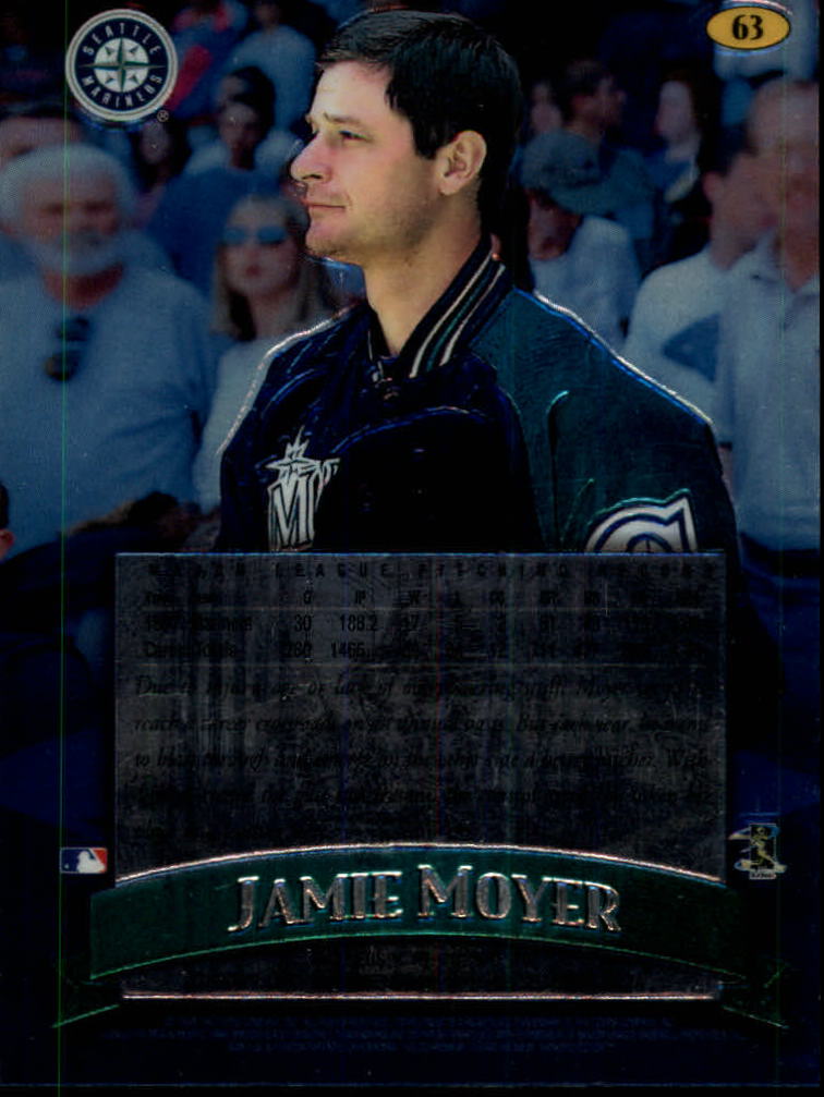 1998 Finest No-Protectors #63 Jamie Moyer back image
