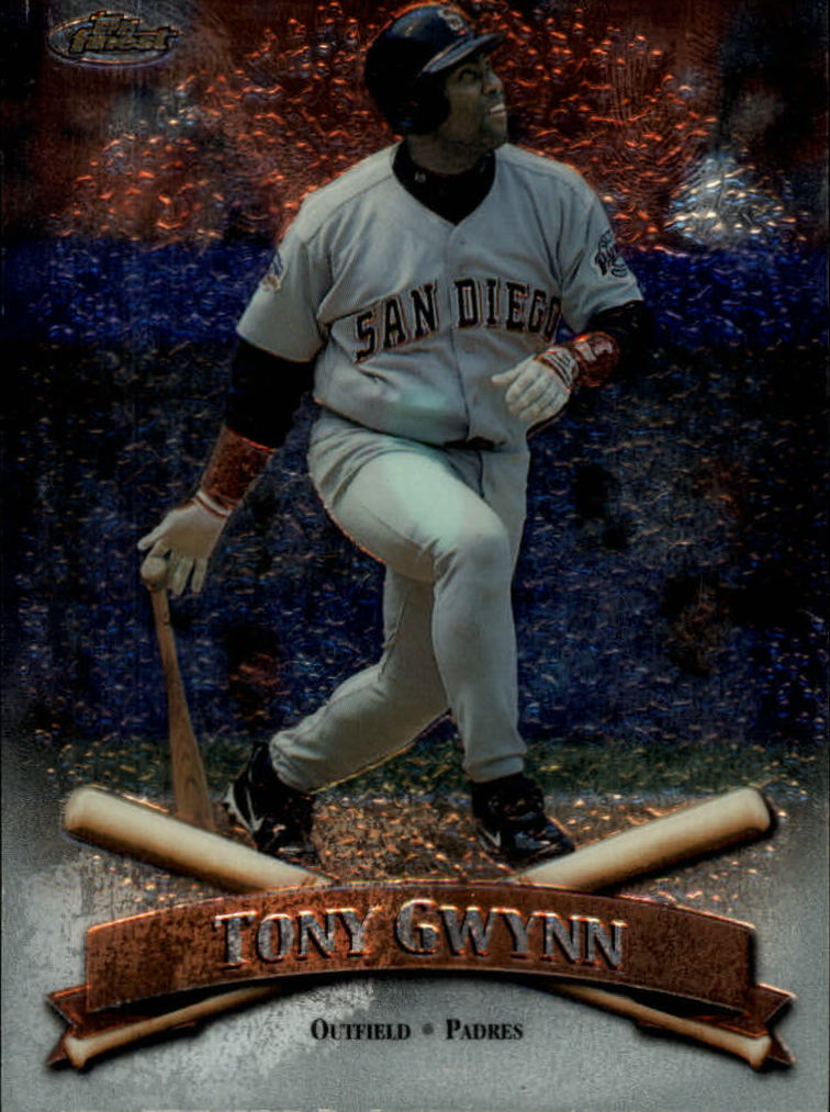 1998 Finest No-Protectors #90 Tony Gwynn