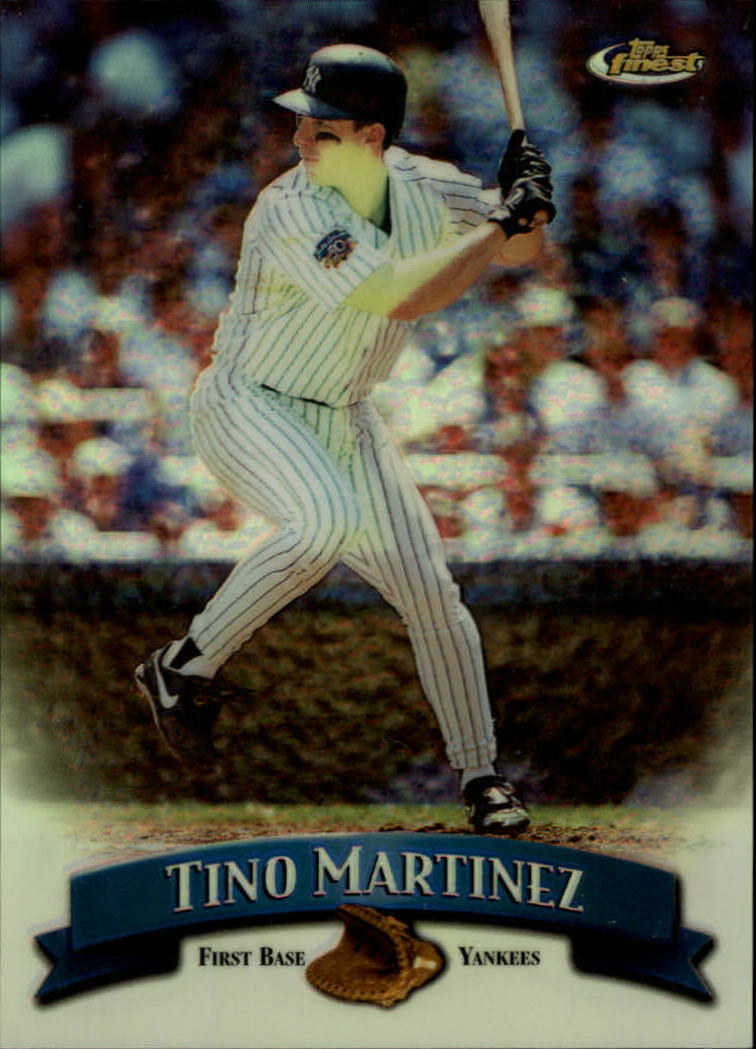 1998 Finest No-Protectors Refractors #9 Tino Martinez