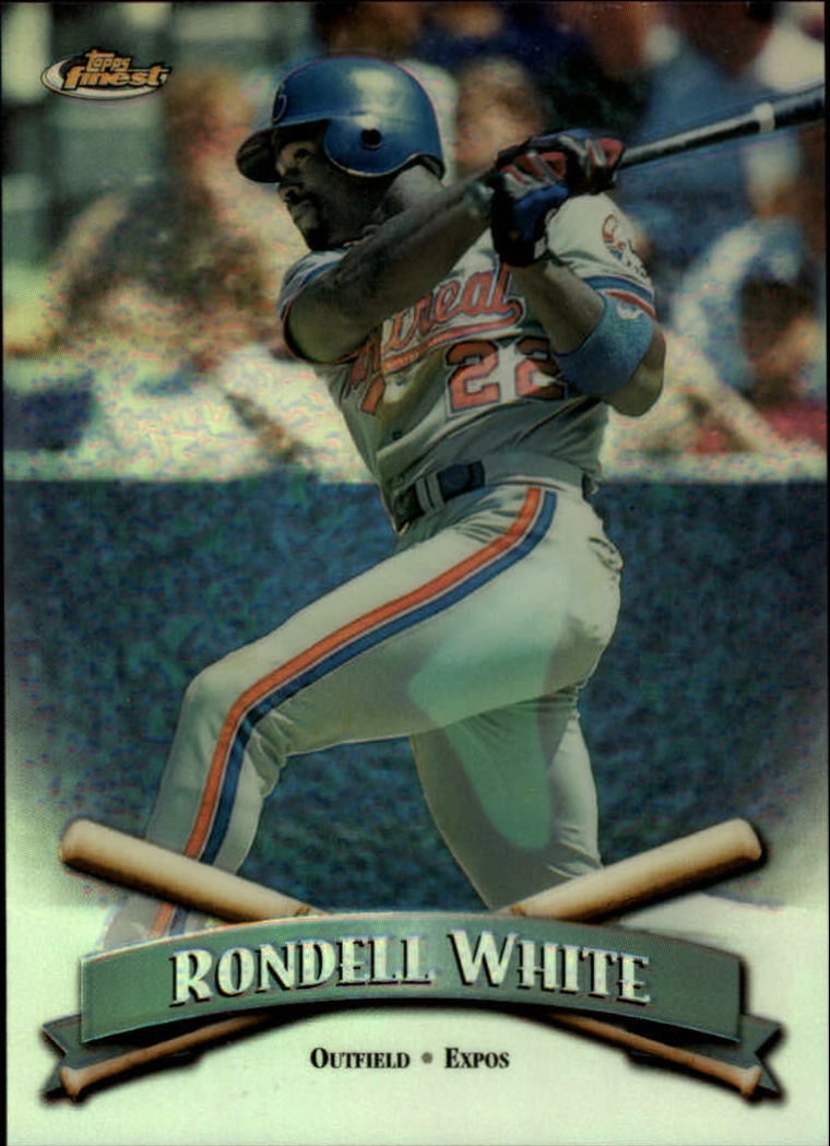 1998 Finest No-Protectors Refractors #18 Rondell White
