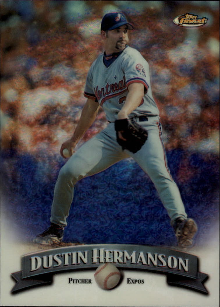 1998 Finest No-Protectors Refractors #24 Dustin Hermanson
