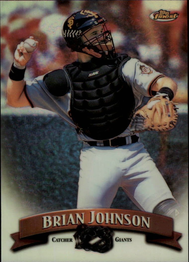 1998 Finest No-Protectors Refractors #51 Brian Johnson