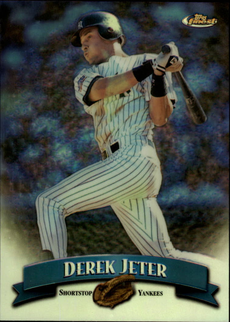 1998 Finest No-Protectors Refractors #92 Derek Jeter