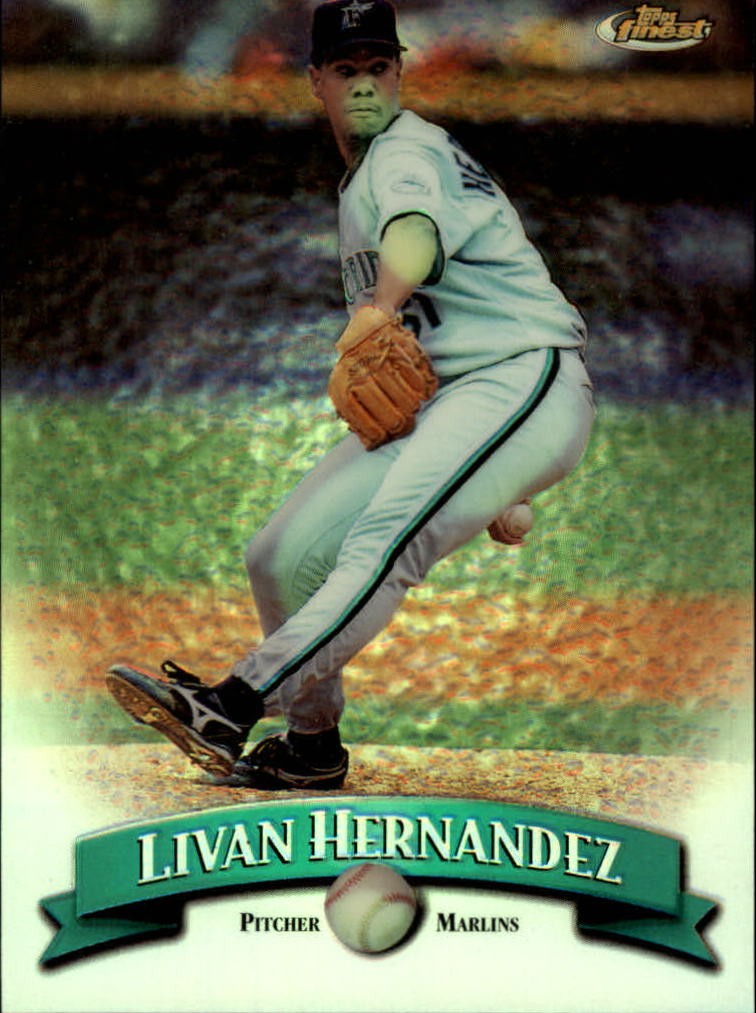 1998 Finest No-Protectors Refractors #131 Livan Hernandez