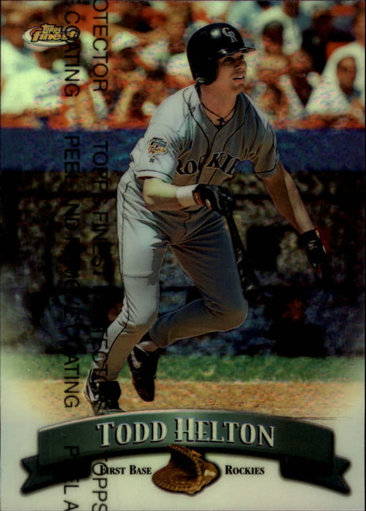 1998 Finest Refractors #111 Todd Helton