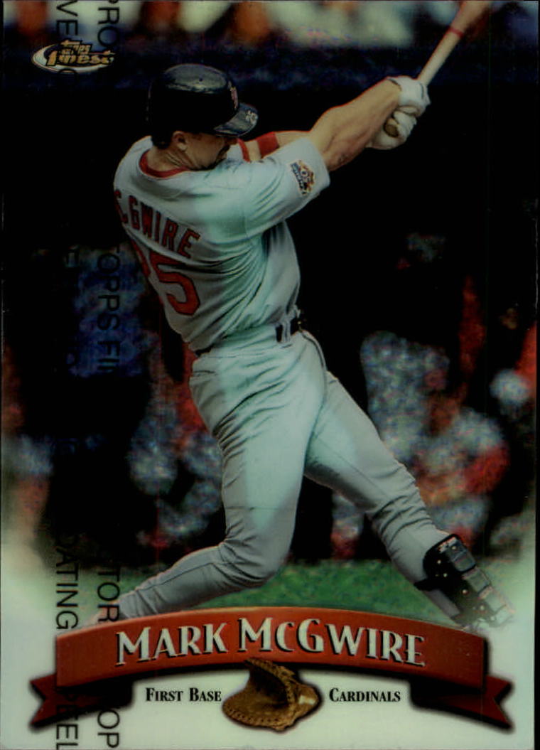 1998 Finest Refractors #145 Mark McGwire