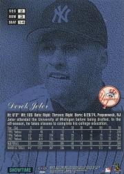1998 Flair Showcase Row 3 #14 Derek Jeter back image