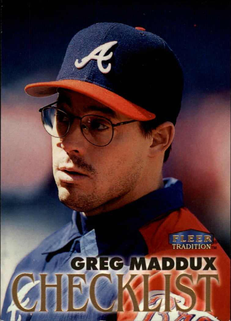 1998 Fleer Tradition #346 Greg Maddux CL