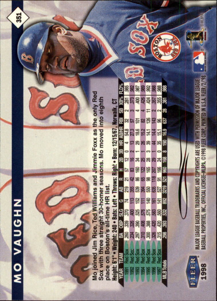 A1232- 1998 Fleer Tradition BB # S 251-500 + Rookies -du Pick- 15 + Gratis US - Bild 179 von 457