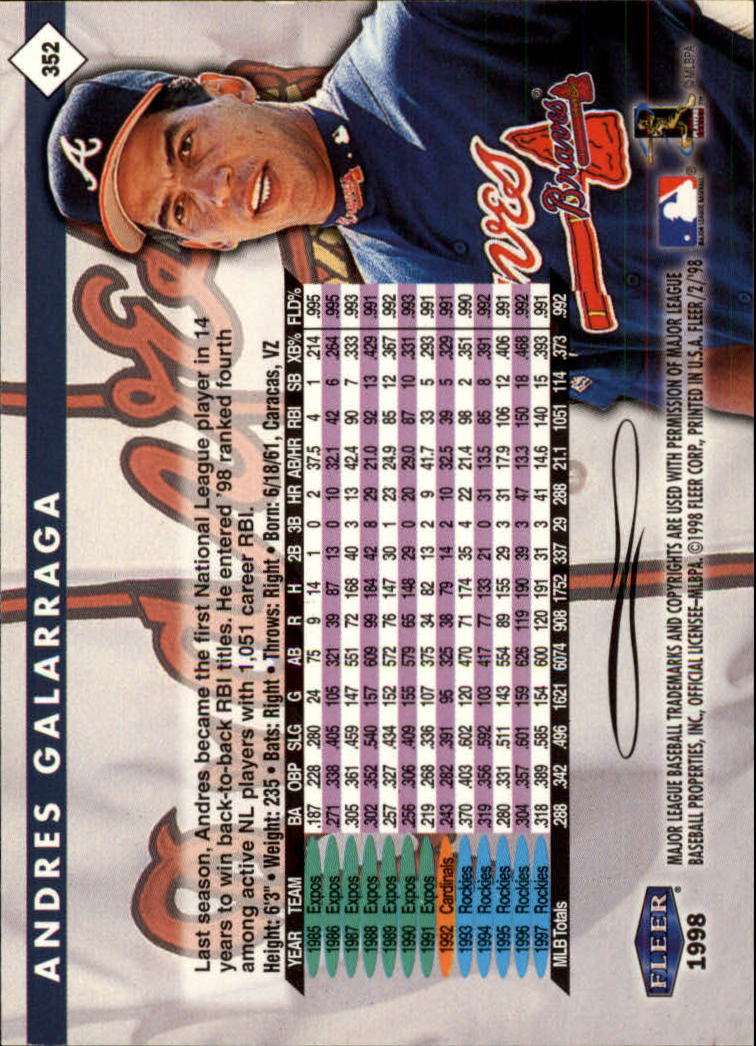 A1232- 1998 Fleer Tradition BB # S 251-500 + Rookies -du Pick- 15 + Gratis US - Bild 181 von 457