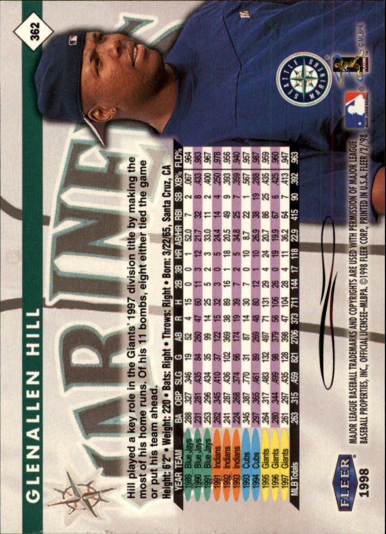 A1232- 1998 Fleer Tradition BB # S 251-500 + Rookies -du Pick- 15 + Gratis US - Bild 201 von 457