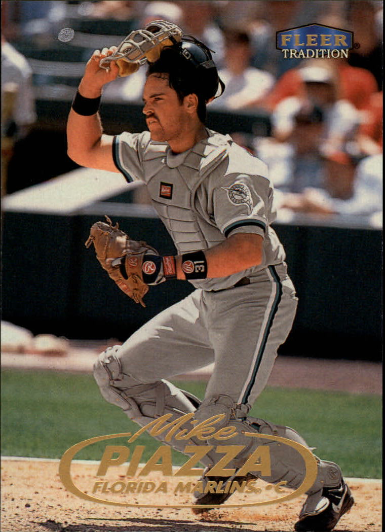1998 Fleer Tradition #391 Mike Piazza - NM-MT