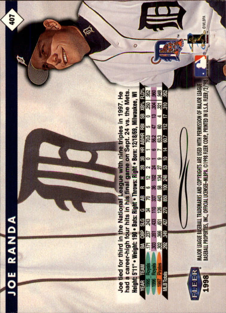 A1232- 1998 Fleer Tradition BB # S 251-500 + Rookies -du Pick- 15 + Gratis US - Bild 283 von 457