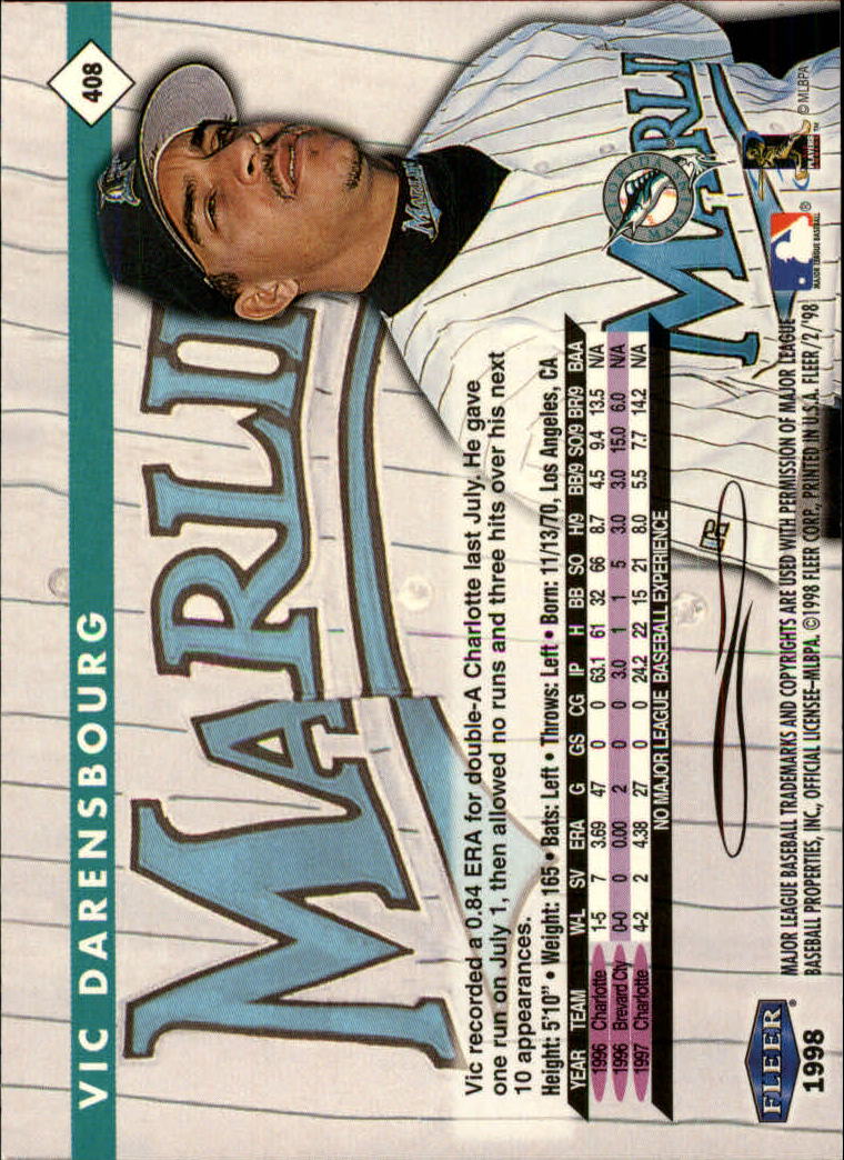 A1232- 1998 Fleer Tradition BB # S 251-500 + Rookies -du Pick- 15 + Gratis US - Bild 285 von 457