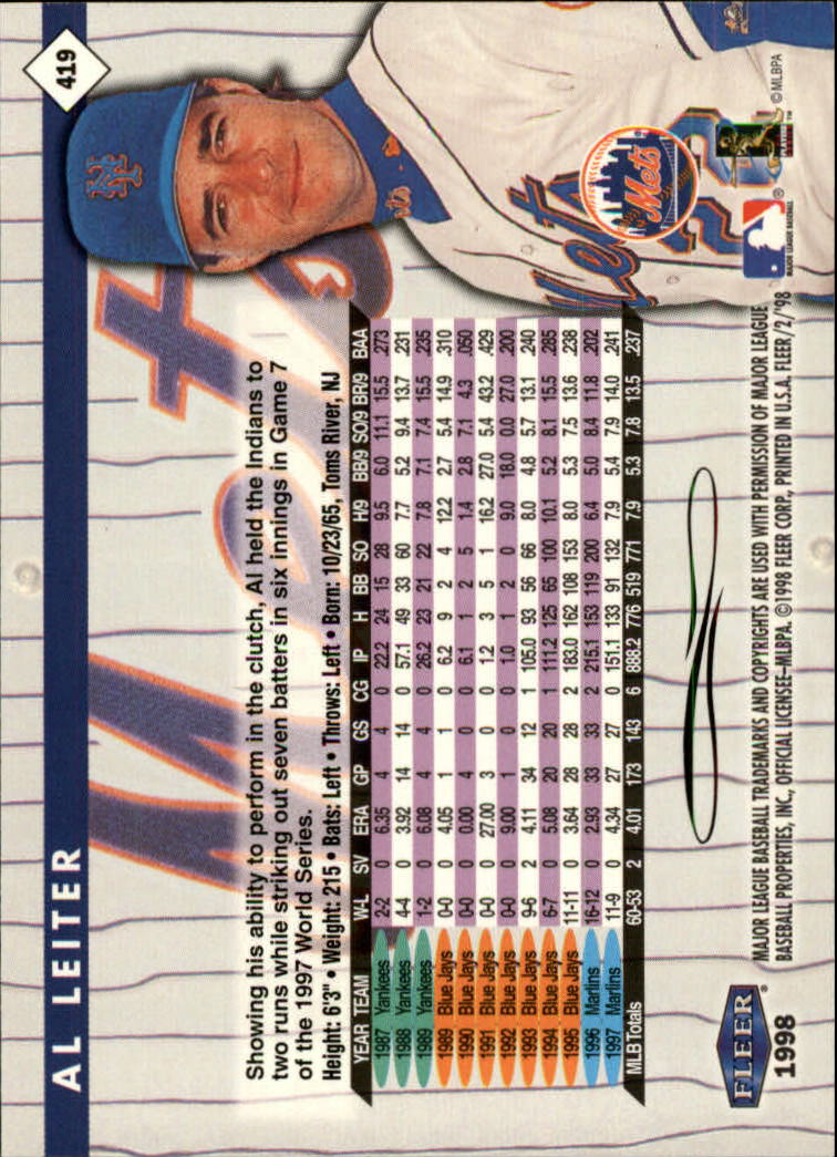 A1232- 1998 Fleer Tradition BB # S 251-500 + Rookies -du Pick- 15 + Gratis US - Bild 305 von 457