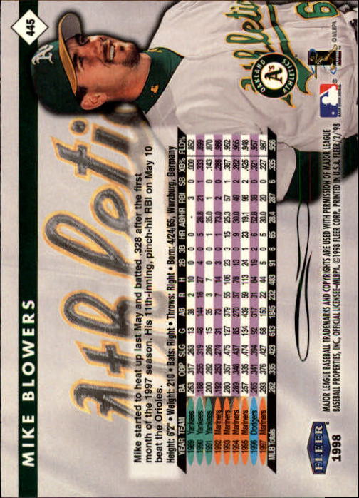 A1232- 1998 Fleer Tradition BB # S 251-500 + Rookies -du Pick- 15 + Gratis US - Bild 351 von 457