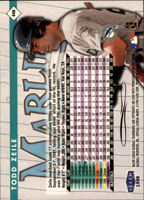 A1232- 1998 Fleer Tradition BB # S 251-500 + Rookies -du Pick- 15 + Gratis US - Bild 353 von 457