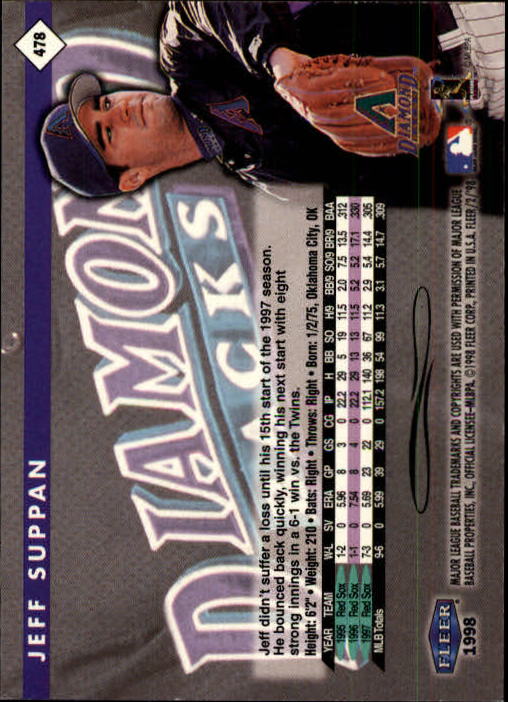 A1232- 1998 Fleer Tradition BB # S 251-500 + Rookies -du Pick- 15 + Gratis US - Bild 415 von 457