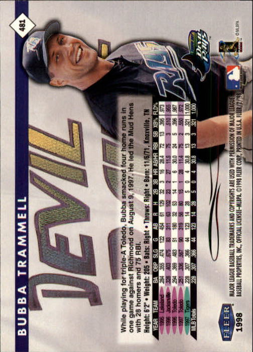 A1232- 1998 Fleer Tradition BB # S 251-500 + Rookies -du Pick- 15 + Gratis US - Bild 421 von 457