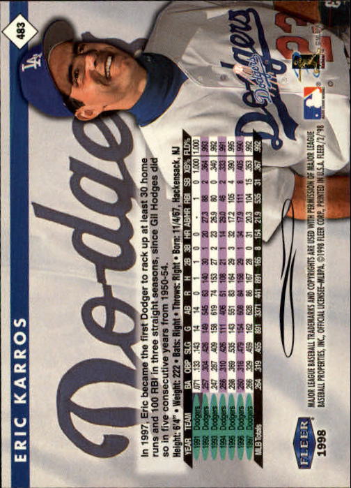 A1232- 1998 Fleer Tradition BB # S 251-500 + Rookies -du Pick- 15 + Gratis US - Bild 425 von 457