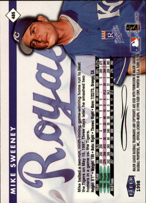 A1232- 1998 Fleer Tradition BB # S 251-500 + Rookies -du Pick- 15 + Gratis US - Bild 429 von 457
