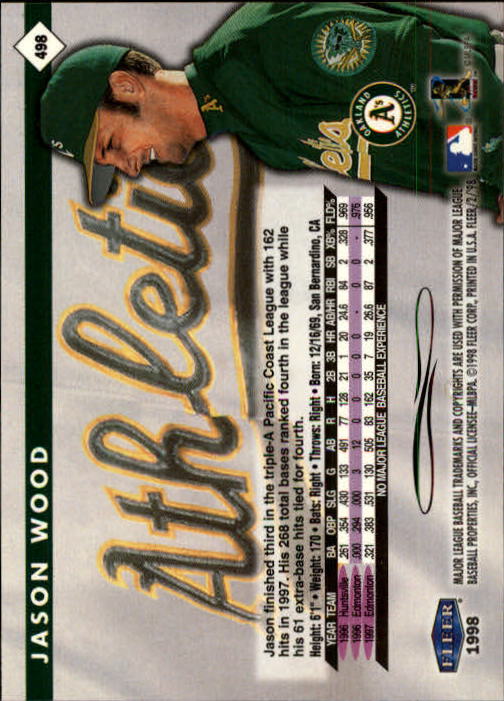 A1232- 1998 Fleer Tradition BB # S 251-500 + Rookies -du Pick- 15 + Gratis US - Bild 453 von 457