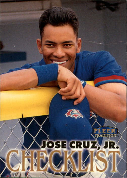 1998 Fleer Tradition #571 Jose Cruz Jr. CL