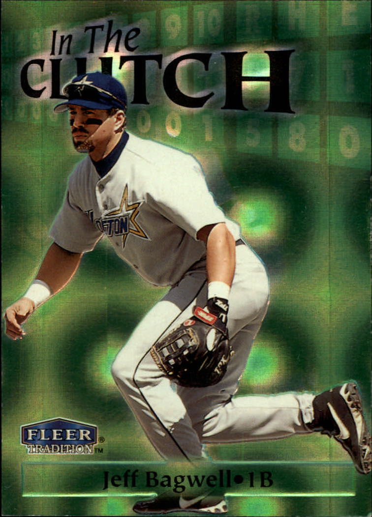 1998 Fleer Tradition In The Clutch #IC1 Jeff Bagwell