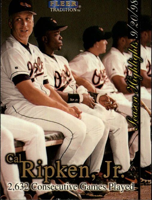1998 Fleer Tradition Update Baseball "Main Set" Base Cards - Picture 16 of 199
