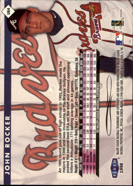 1998 Fleer Tradition Update Baseball "Main Set" Base Cards - Picture 129 of 199
