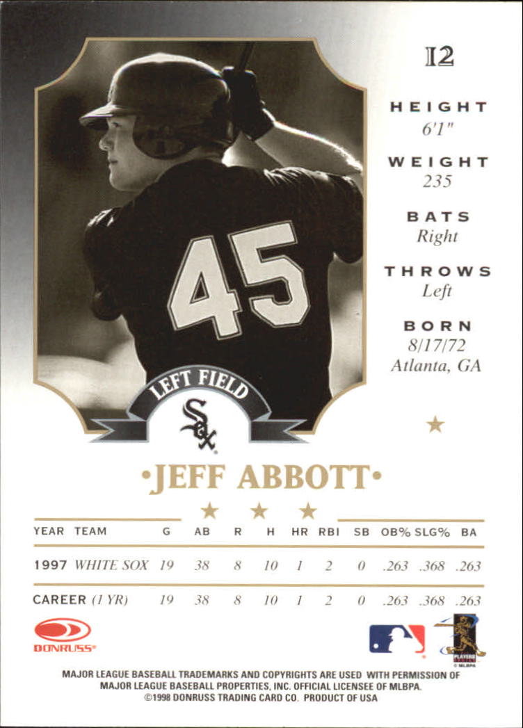 B2542- 1998 Blatt Baseball Card # S 1-201 + Rookies -du Pick- 15 + Gratis US - Bild 21 von 298