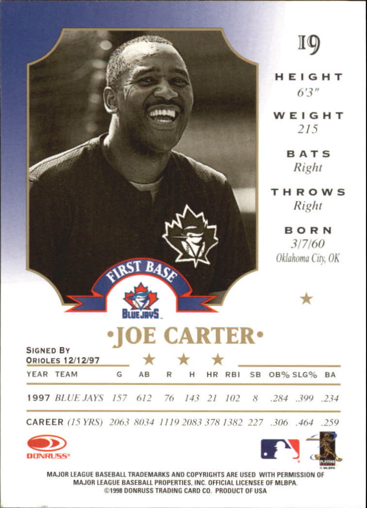 B2542- 1998 Blatt Baseball Card # S 1-201 + Rookies -du Pick- 15 + Gratis US - Bild 35 von 298