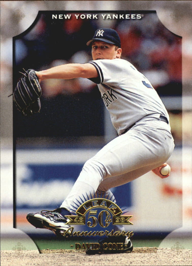 1998 Leaf #26 David Cone