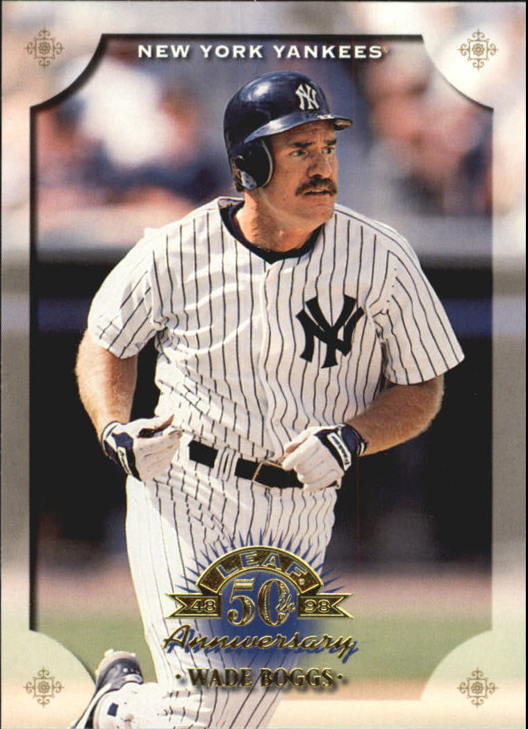 Wade Boggs cards (1989-2024) Red Sox Yankees Rays - You Choose