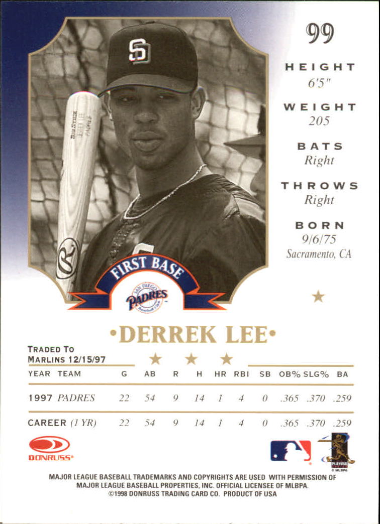 B2542- 1998 Blatt Baseball Card # S 1-201 + Rookies -du Pick- 15 + Gratis US - Bild 175 von 298