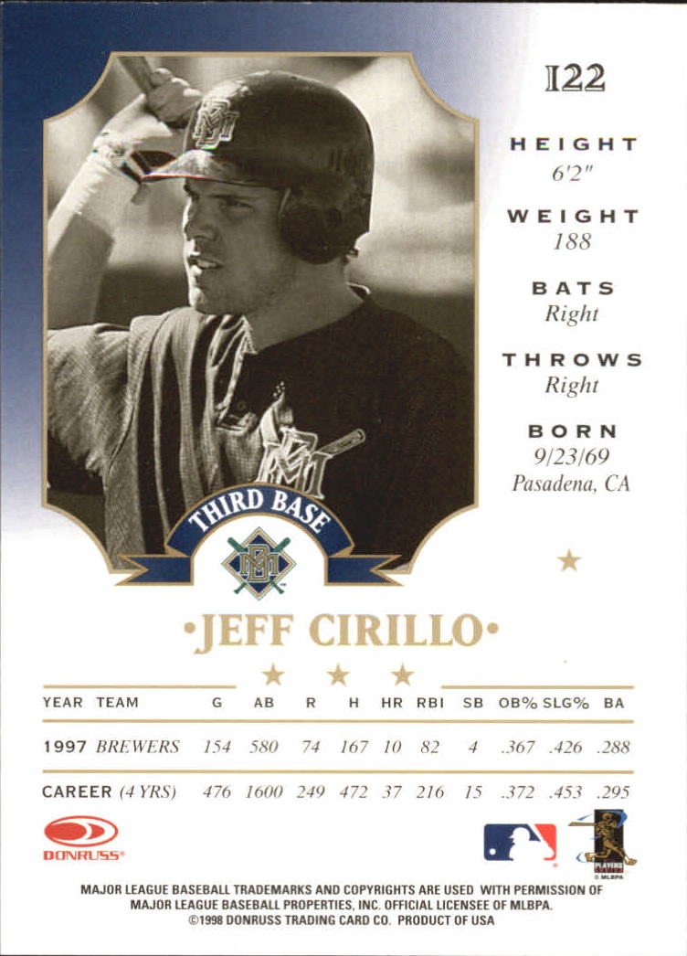 B2542- 1998 Blatt Baseball Card # S 1-201 + Rookies -du Pick- 15 + Gratis US - Bild 207 von 298