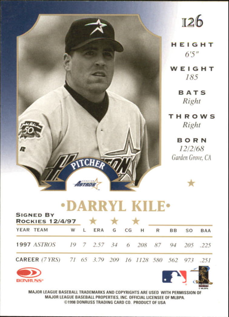 B2542- 1998 Blatt Baseball Card # S 1-201 + Rookies -du Pick- 15 + Gratis US - Bild 211 von 298