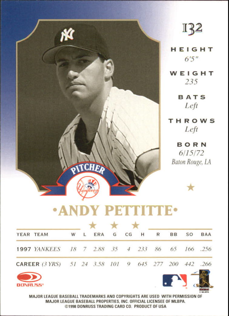 B2542- 1998 Blatt Baseball Card # S 1-201 + Rookies -du Pick- 15 + Gratis US - Bild 221 von 298
