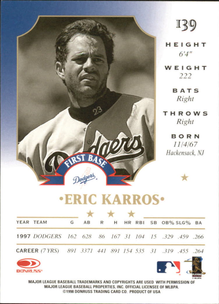 B2542- 1998 Blatt Baseball Card # S 1-201 + Rookies -du Pick- 15 + Gratis US - Bild 229 von 298