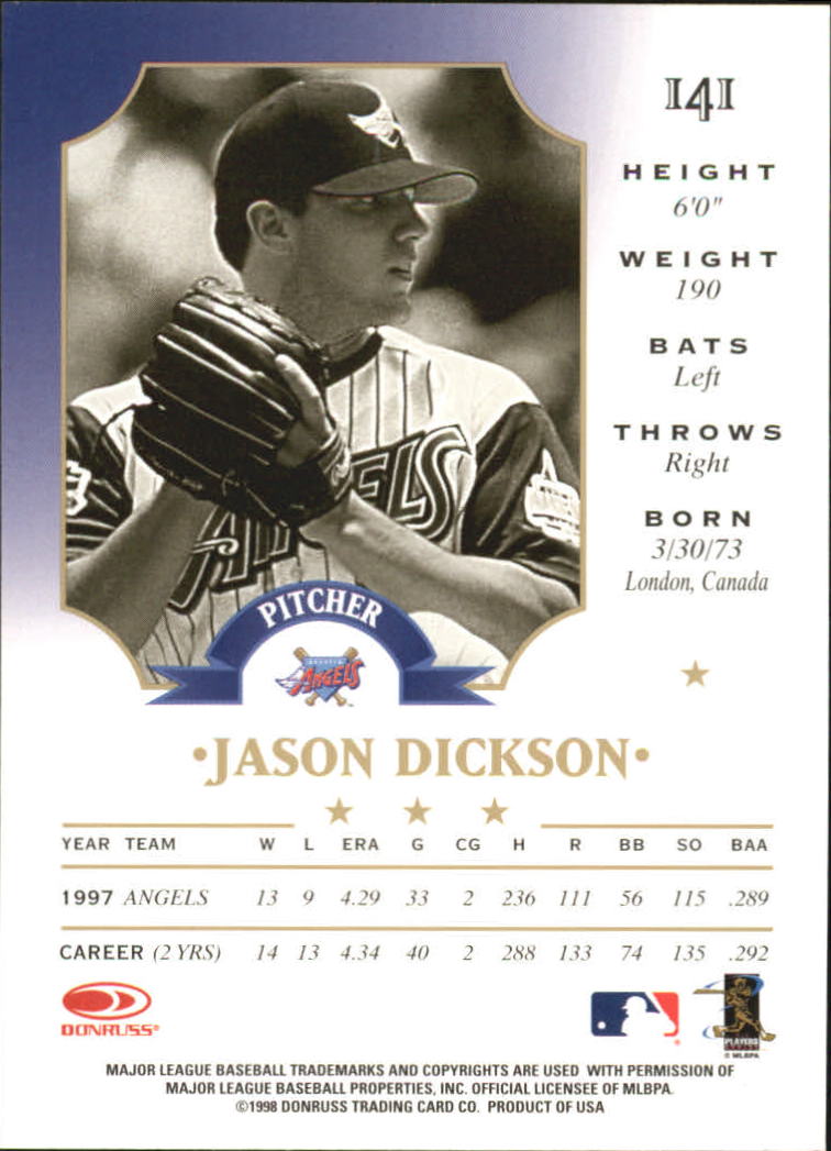 B2542- 1998 Blatt Baseball Card # S 1-201 + Rookies -du Pick- 15 + Gratis US - Bild 233 von 298