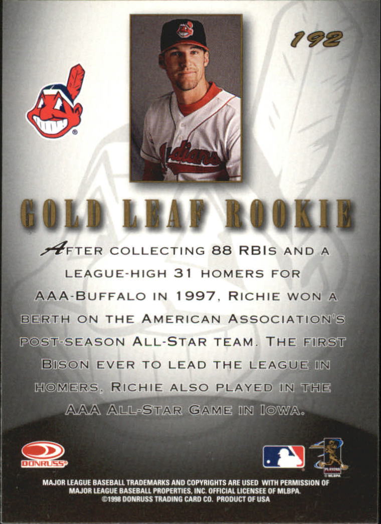 B2542- 1998 Blatt Baseball Card # S 1-201 + Rookies -du Pick- 15 + Gratis US - Bild 288 von 298
