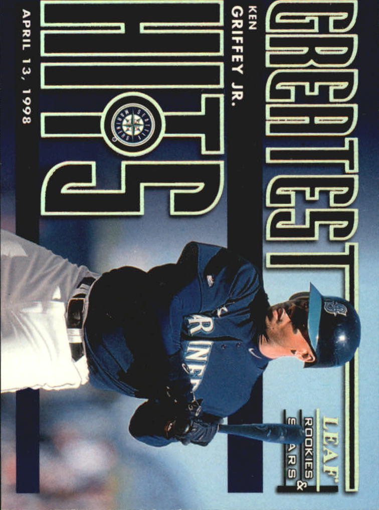 1998 Leaf Rookies and Stars Greatest Hits #1 Ken Griffey Jr.
