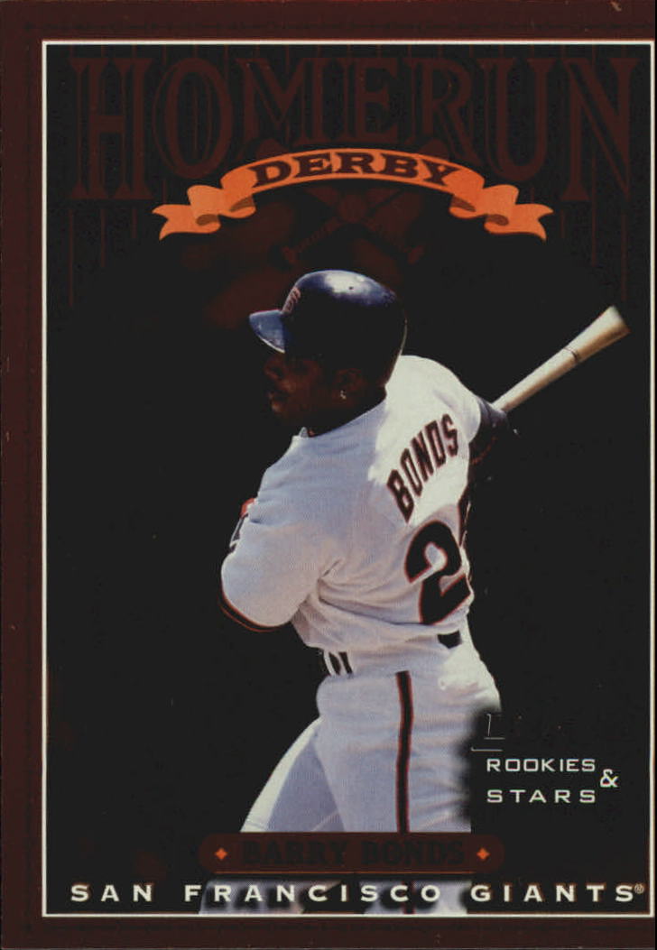 1998 Leaf Rookies and Stars Home Run Derby #6 Barry Bonds /2500