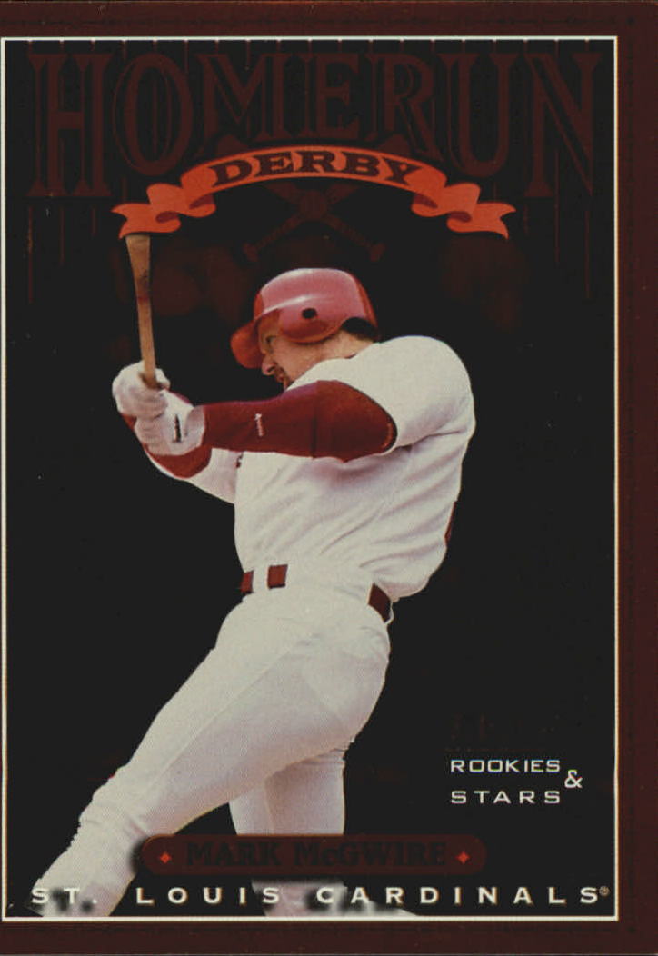 1998 Leaf Rookies and Stars Home Run Derby #11 Mark McGwire